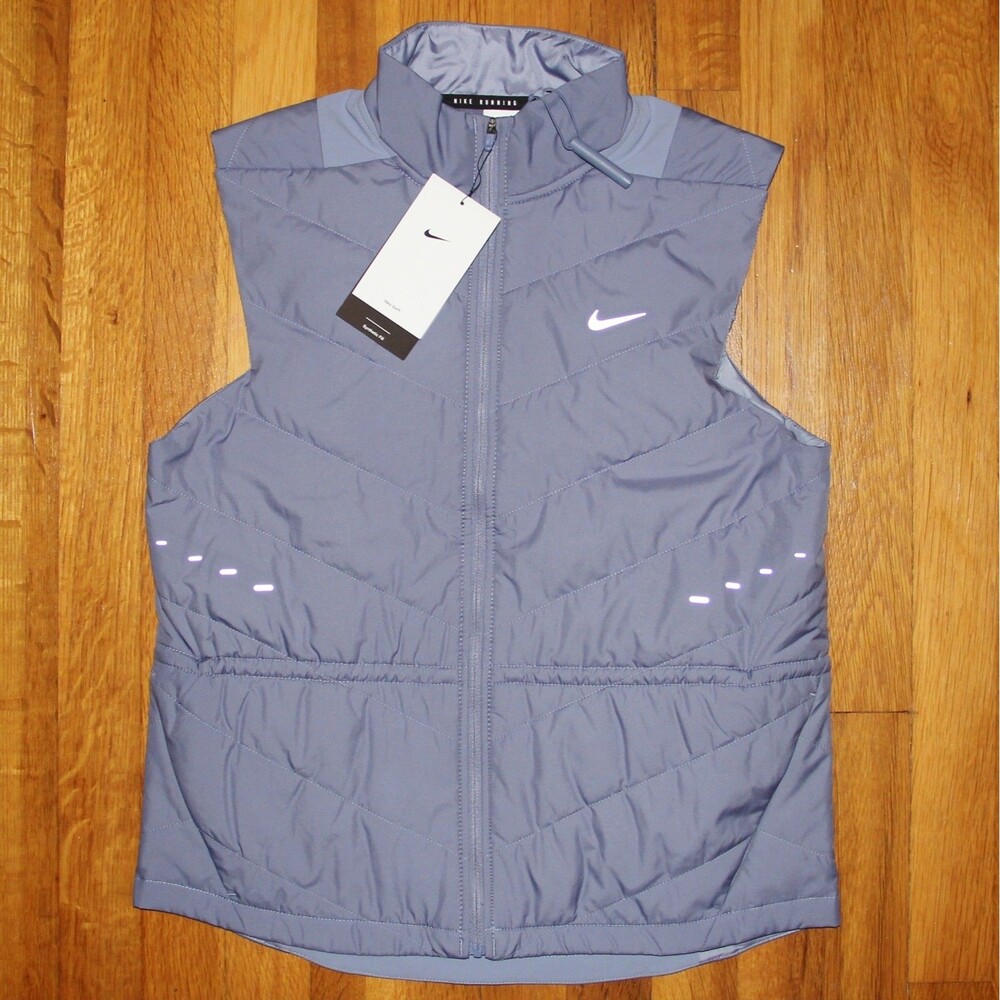 Nike Swift Therma-Fit Running Vest Womens S World Indigo